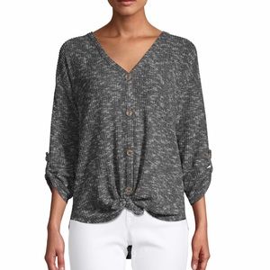 🛍 Rib Button Front Top 🛍